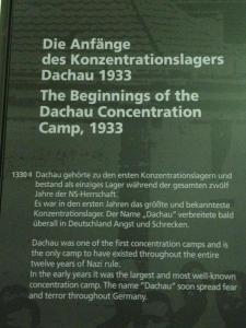 Insegna del campo di Dachau